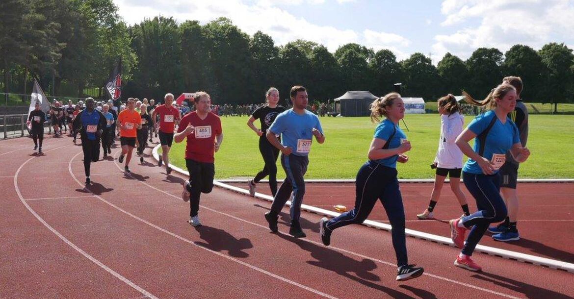 Läuferinnen und Läufer des Solidaritätslaufs 2022