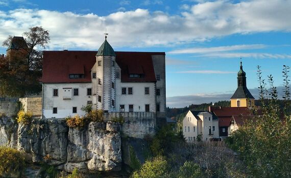 Burg Hohnstein in der Sächsischen Schweiz 